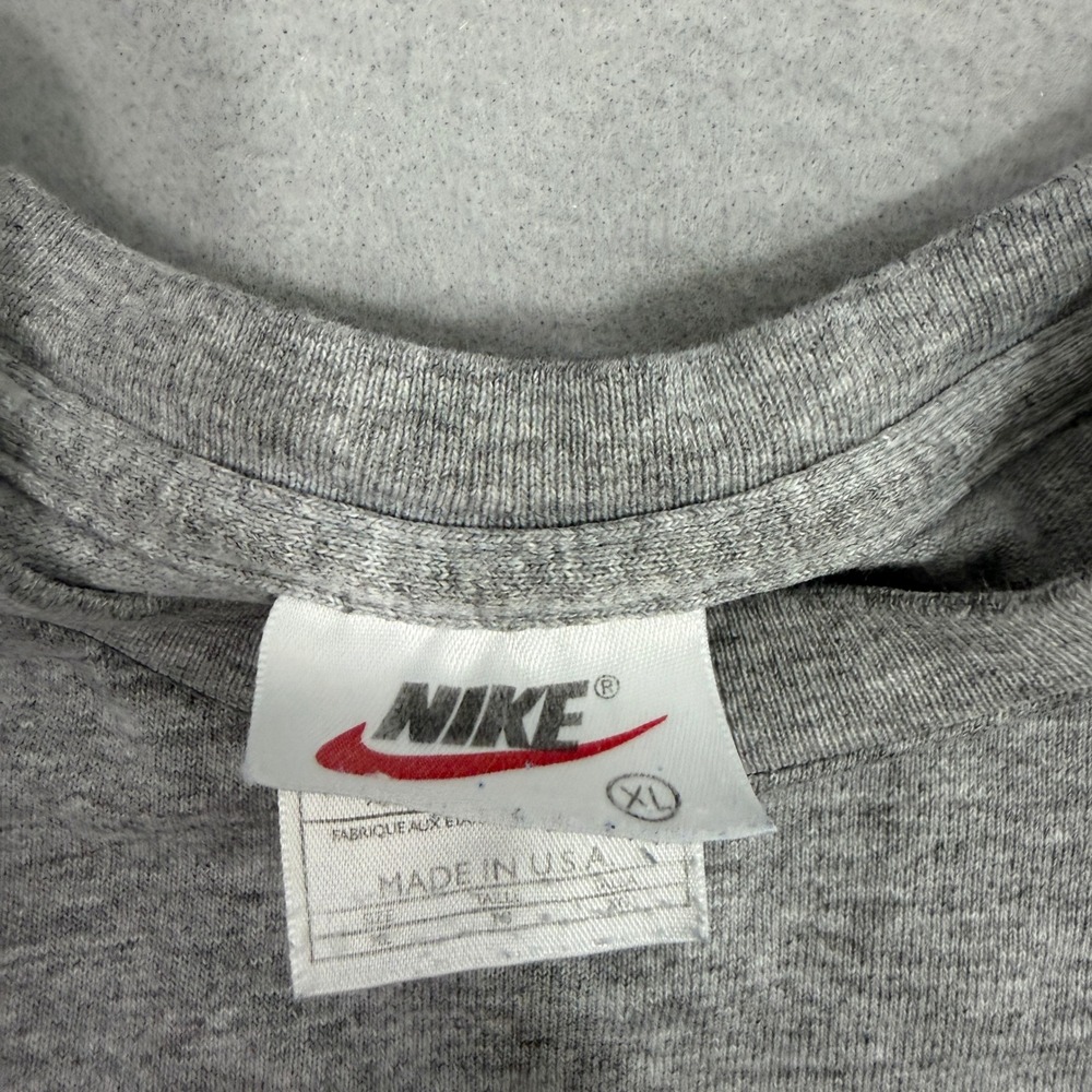 Vintage Nike Joe Gibbs Racing Graphic Shirt Men's Xl Gray Racing Made In Usa View 4